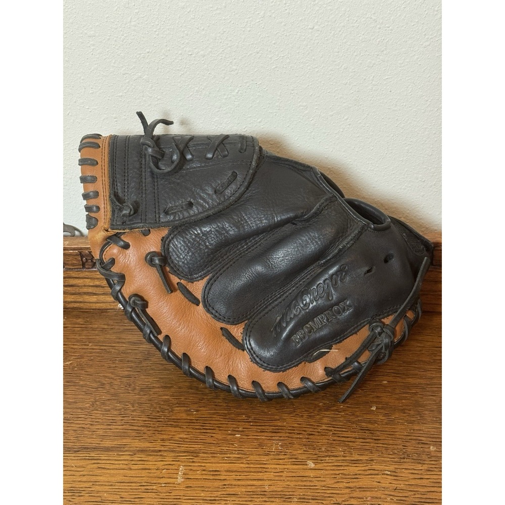 MacGregor 32" Catcher's Mitt Deep Grip Pocket Leather Baseball Glove RHT